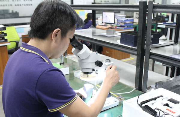 Tungsten carbide rods testing